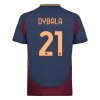 Conjunto (Camiseta+Pantalón Corto) AS Roma Dybala 21 Tercera Equipación 2024-25 - Niño